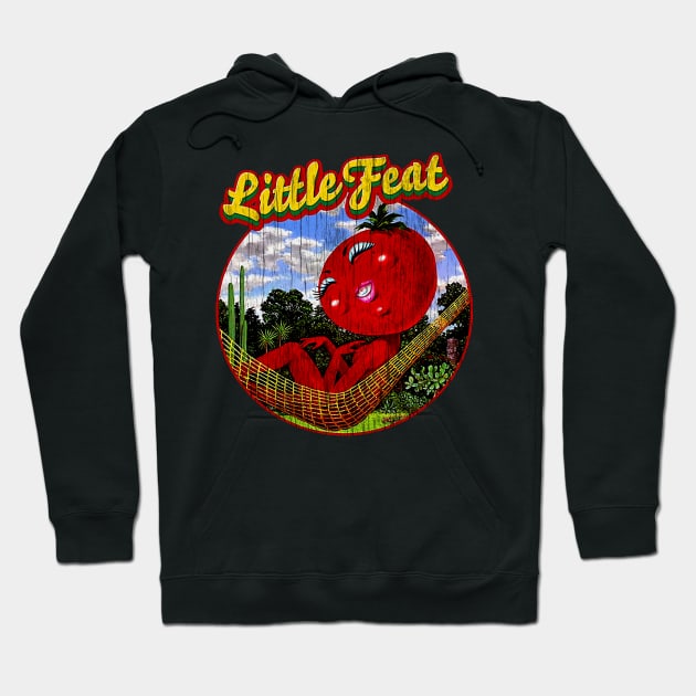 Distressed Little Feat Hoodie by Ipung